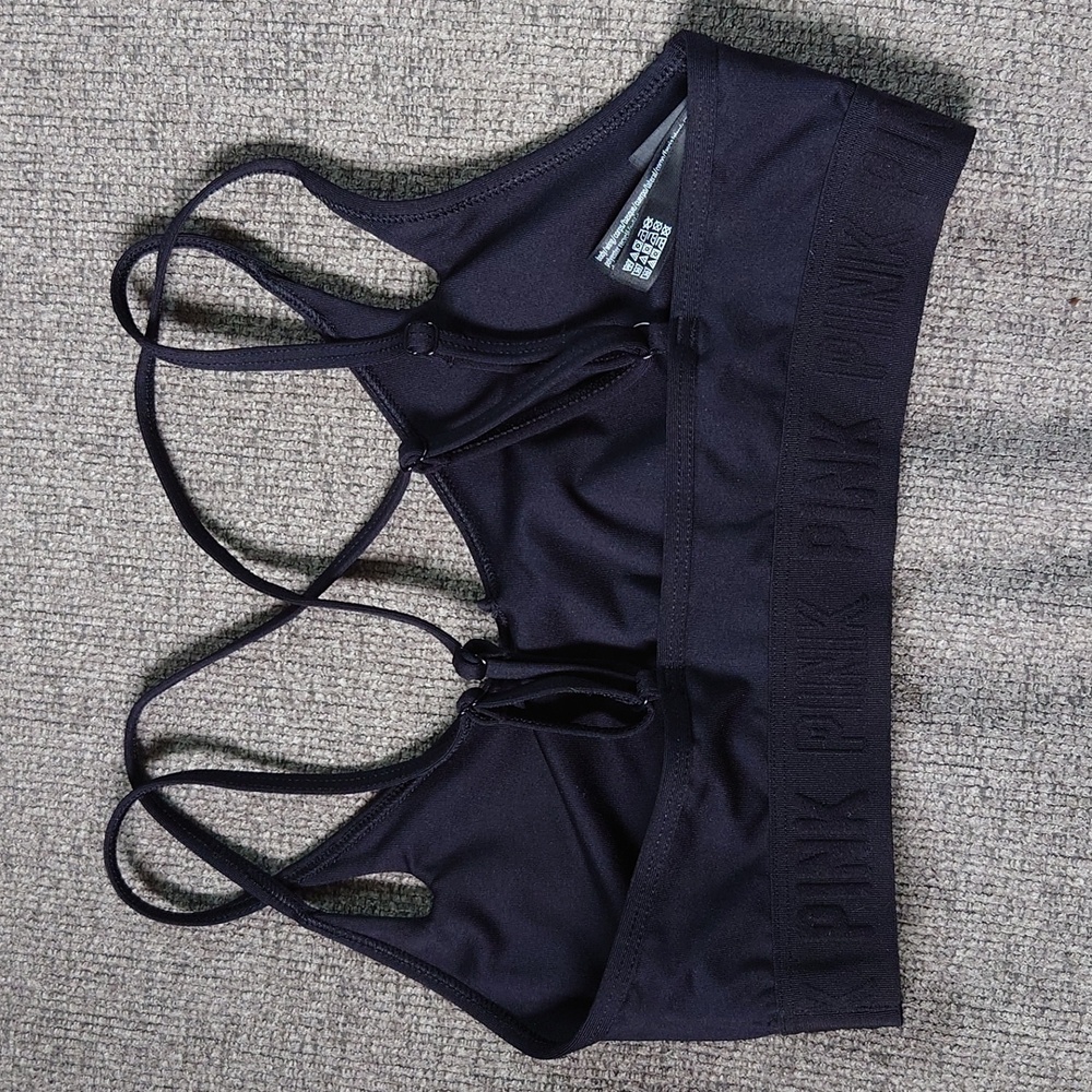 Pink Active Sports Bra - Picture 2 of 3